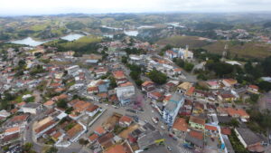 Vista aérea da cidade de Igaratá. Foto: Arquivo Jornal Ouvidor