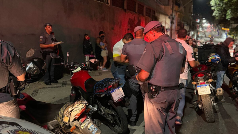 Operação esteve em toda a região central de Santa Isabel. Foto: Divulgação Polícia Militar.