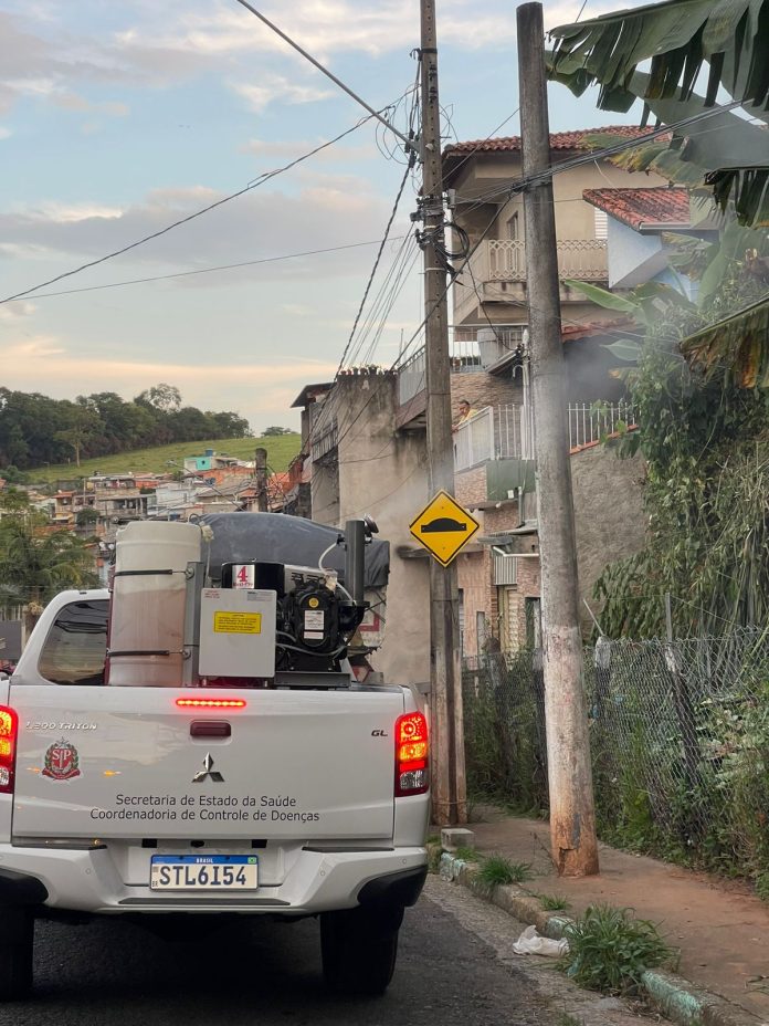 nebulização contra a dengue