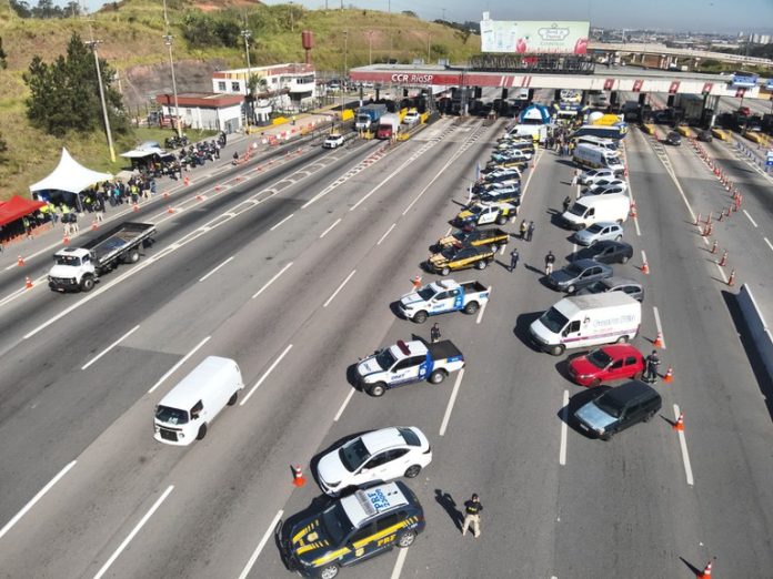 Ação do PNATRANS teve como objetivo reduzir o número de sinistros com vítimas fatais no trânsito. Foto: Governo Federal.