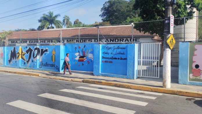 Inscrições para o EJA podem ser feitas na unidade, localizada na Rua Nove de Julho, número 122, no Centro. Foto: Gustavo Vaquiani.