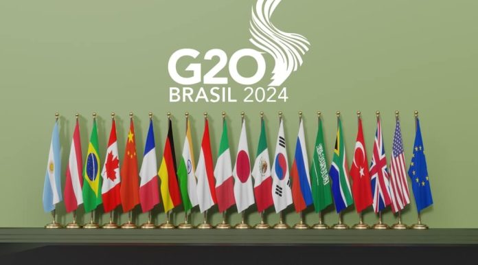 A reunião 'Summit' do G20 é a mais importante realizada ao longo de um ano.